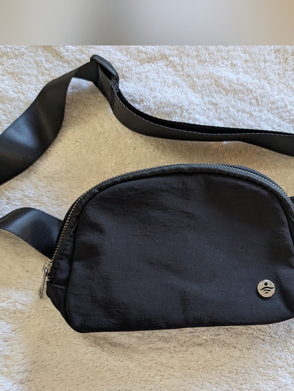 Black Nylon Everywhere Belt Bag Crossbody Fanny Pack Waist Pouch